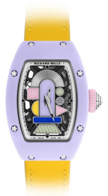 Review Richard Mille Replica Watch RM 07-01 Automatic Coloured Ceramics Lavender - Click Image to Close